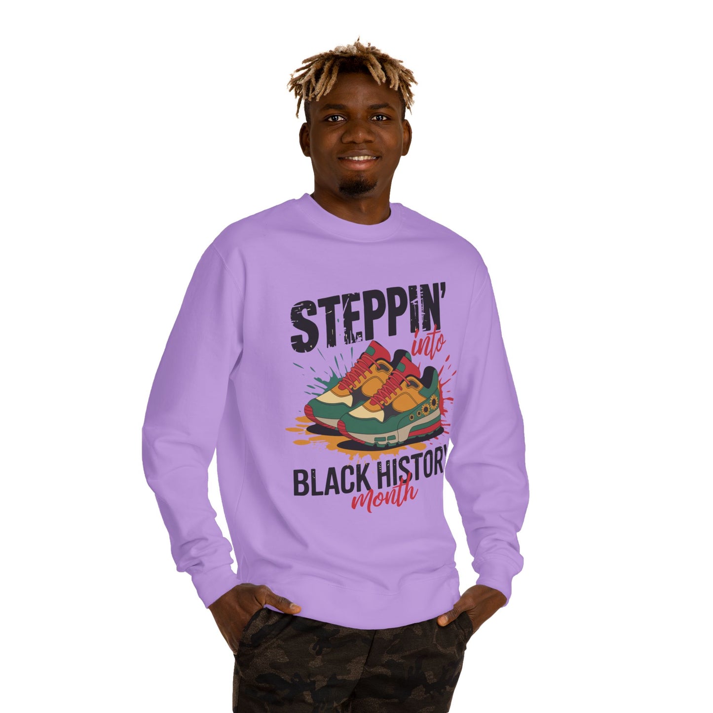 Steppin' into Black History Month Sweatshirt