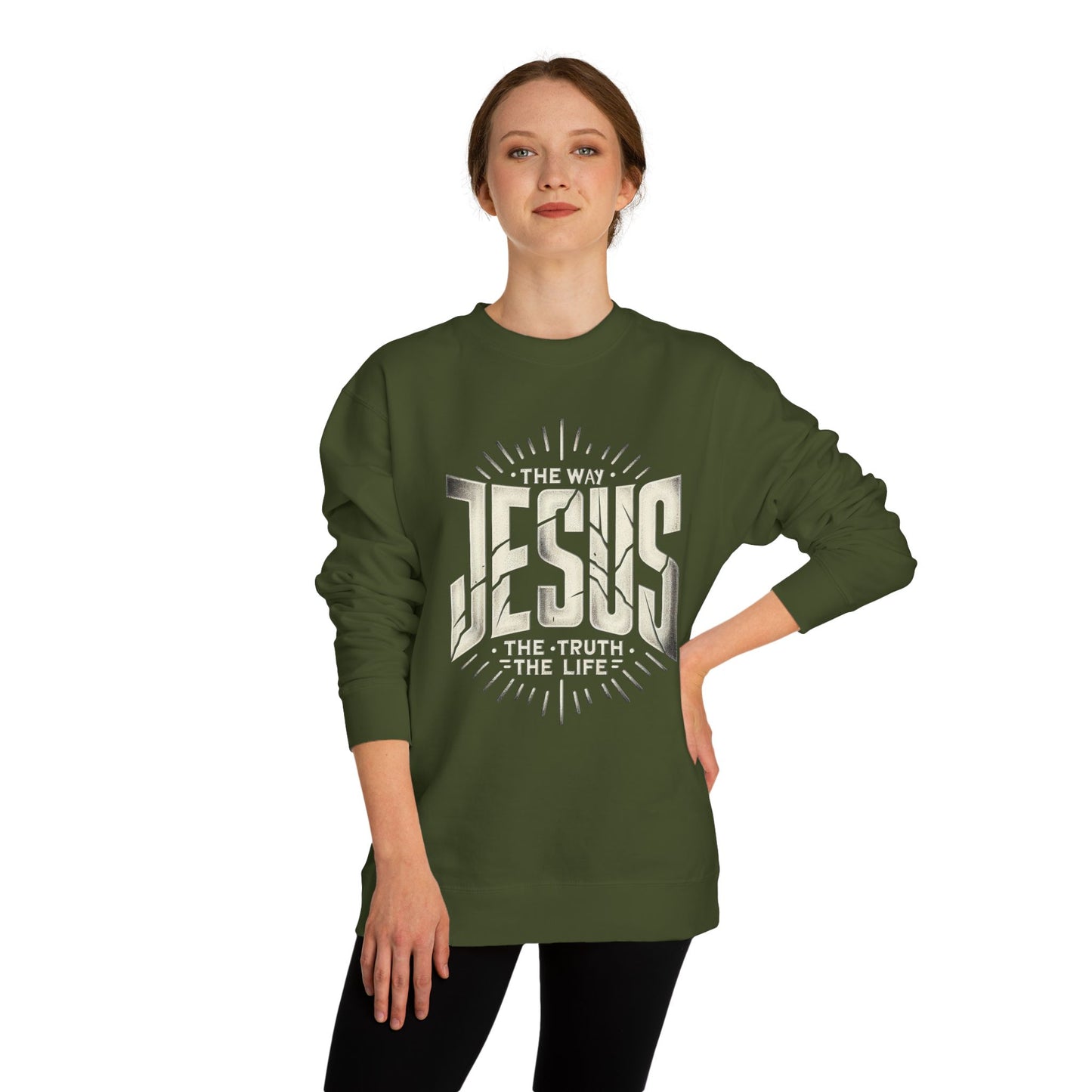 Jesus "The Way, The Truth, The Life" Sweatshirt