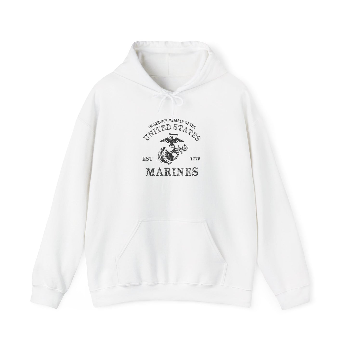 In-service Member of the United States Est 1775 Marines Hoodie