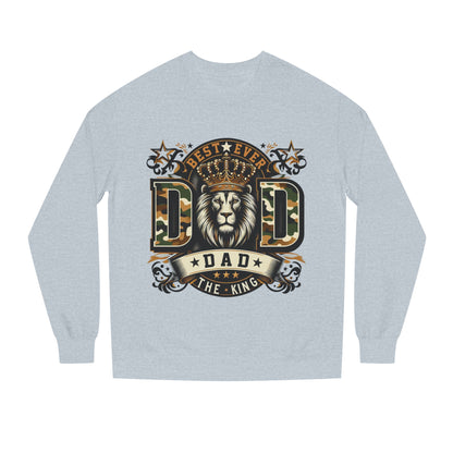 Dad The King Lion Sweatshirt – Best Ever DAD Camouflage Design
