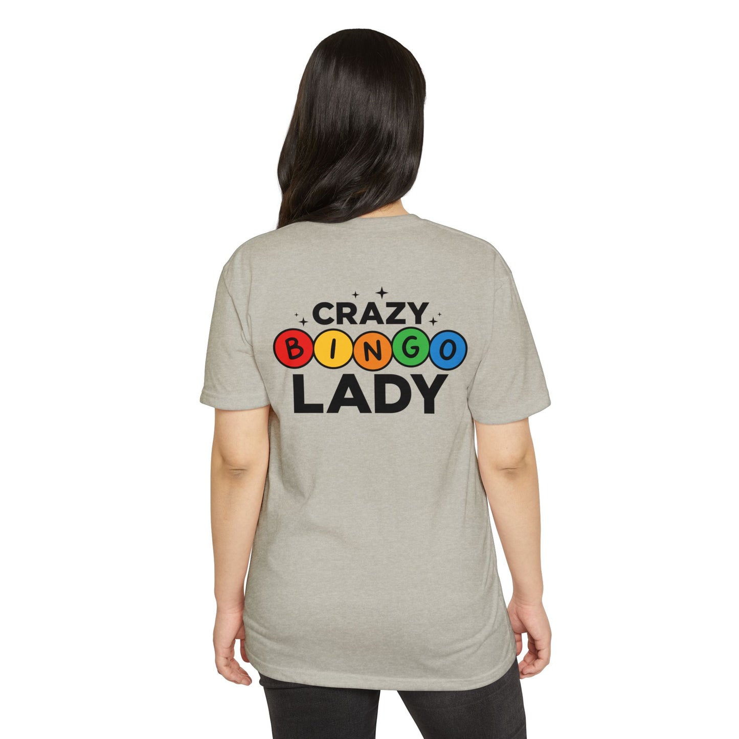 Crazy Bingo Lady T-Shirt — Funny Bingo Lover Tee