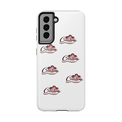 Logo Pattern Tough Phone Case — Creations Repeat Design