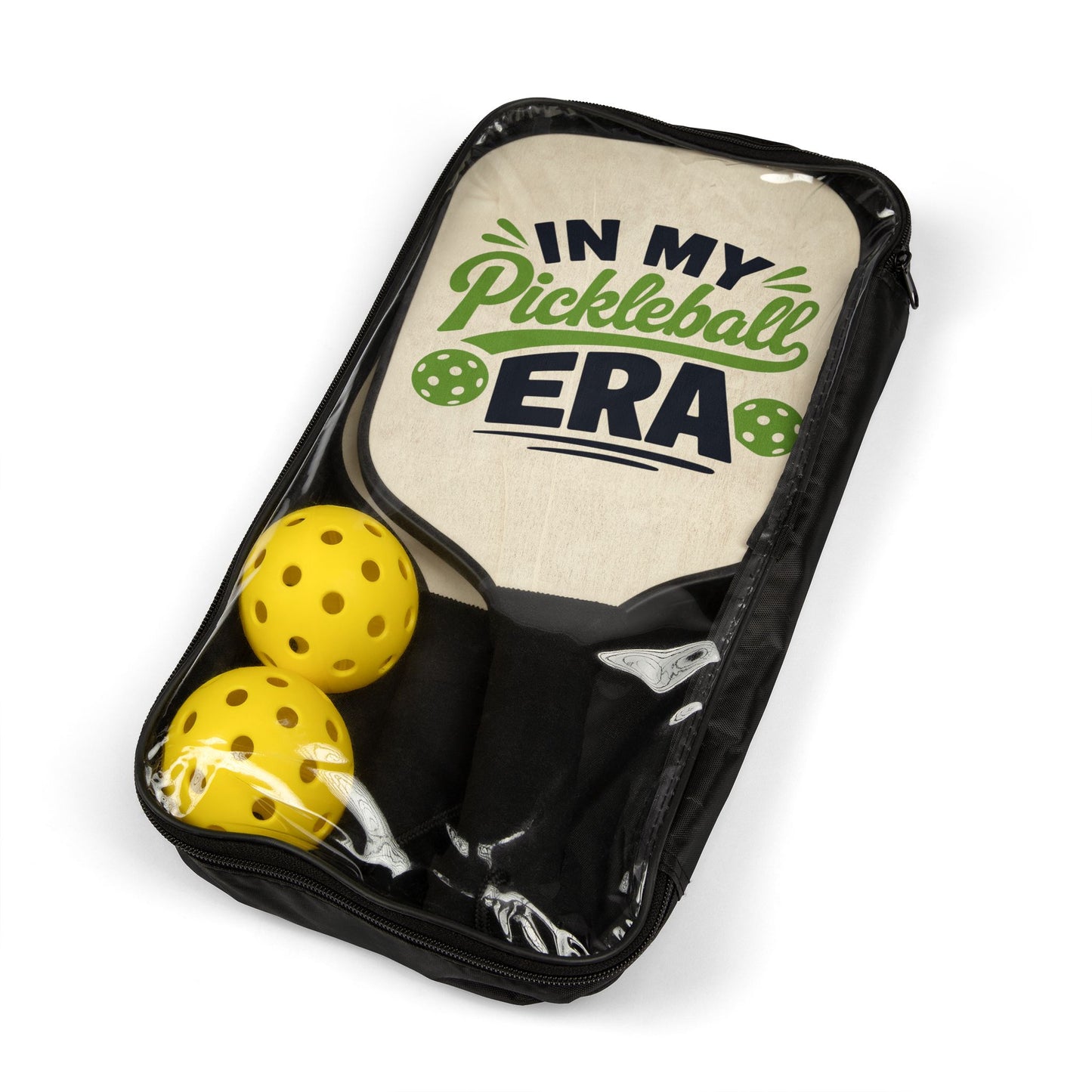 Pickleball Paddles Set - "In My Pickleball Era" Paddle & Balls Kit