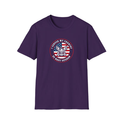 I Served My Country US Navy Veteran T-Shirt