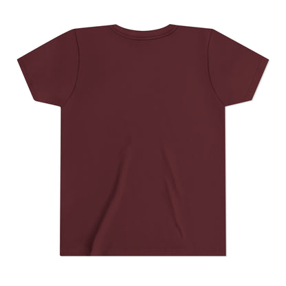 Youth Tee — "God Bless America" Patriotic Bow T-Shirt (4th of July, Memorial Day)