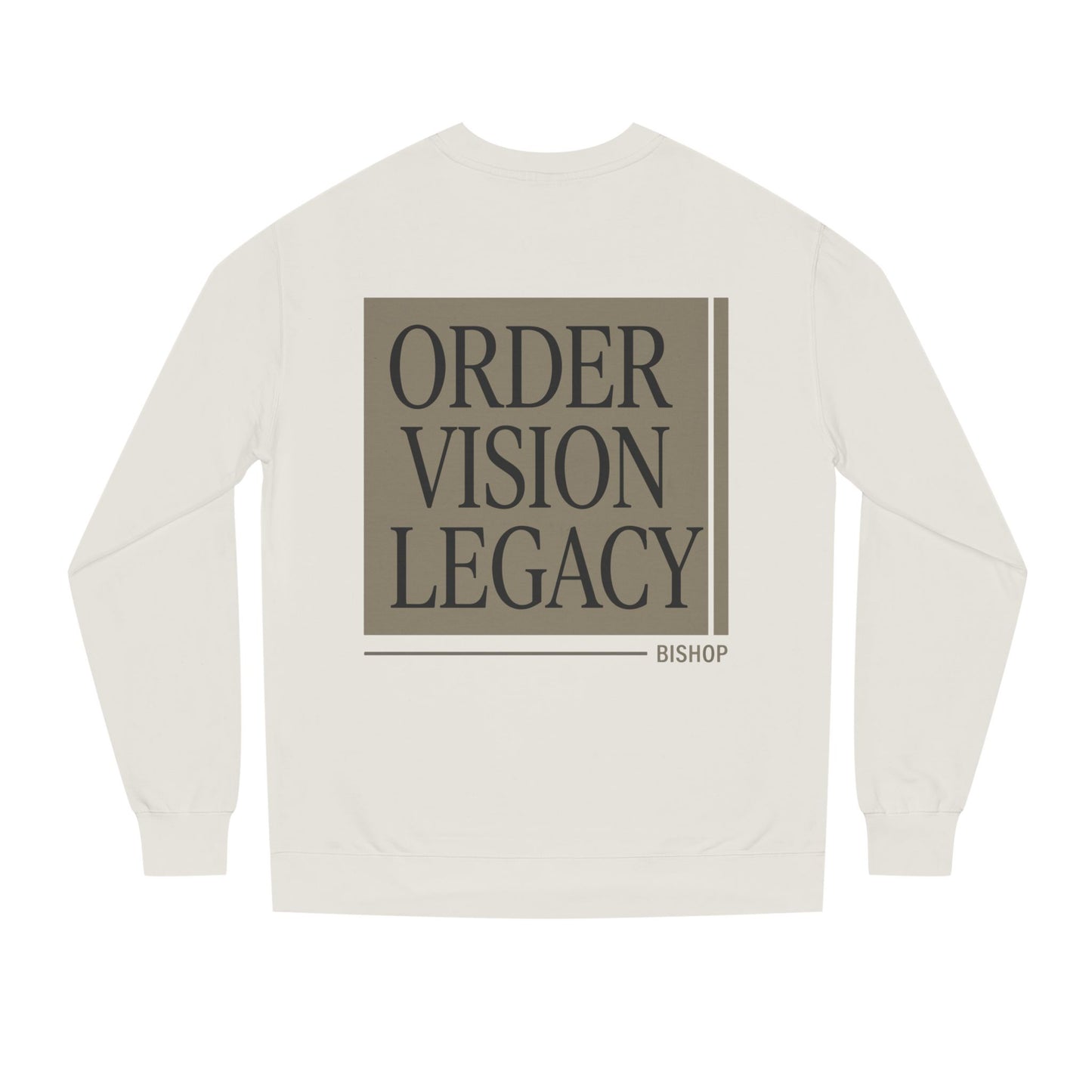 Order • Vision • Legacy Sweatshirt — Minimalist Motivational Crewneck
