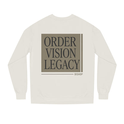 Order • Vision • Legacy Sweatshirt — Minimalist Motivational Crewneck