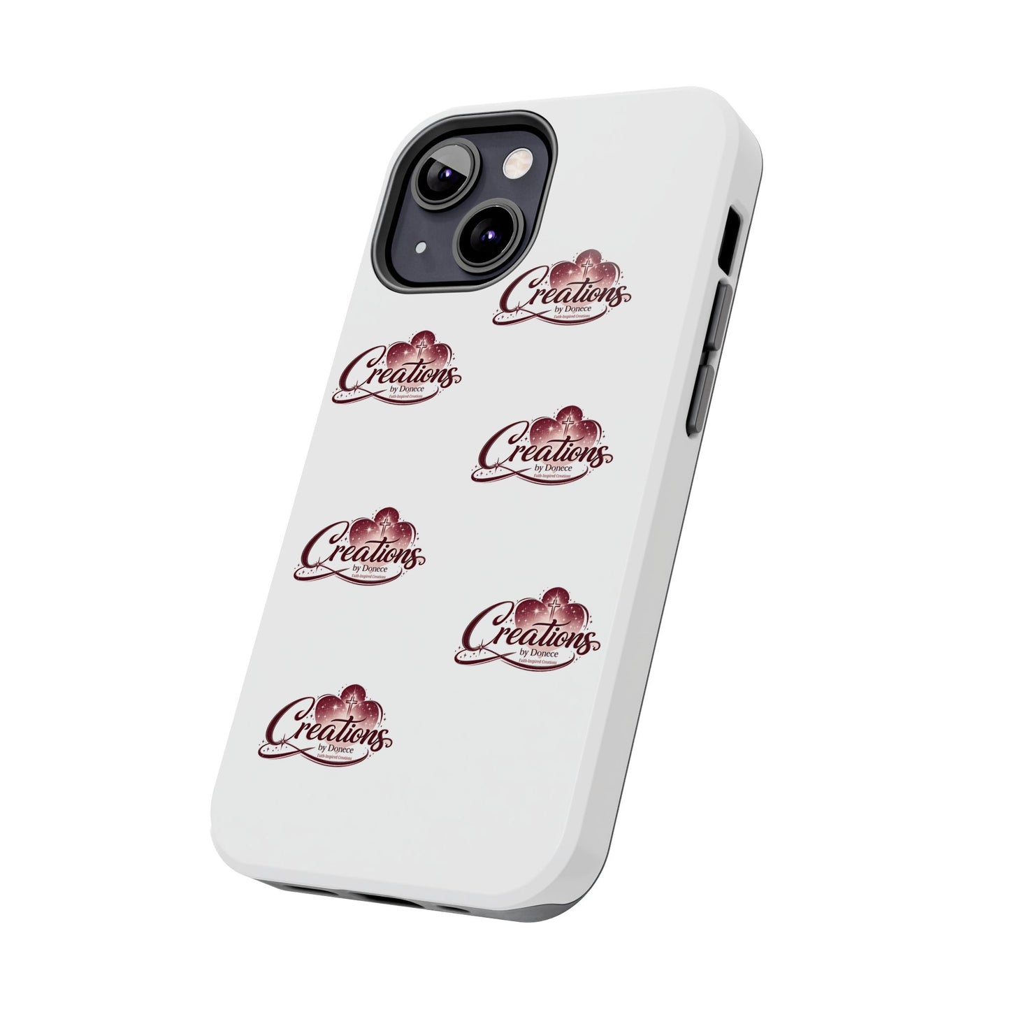 Logo Pattern Tough Phone Case — Creations Repeat Design