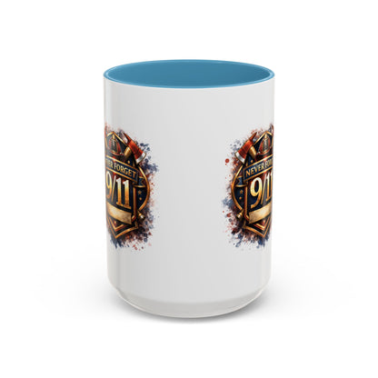 Never Forget 9/11 Memorial Coffee Mug