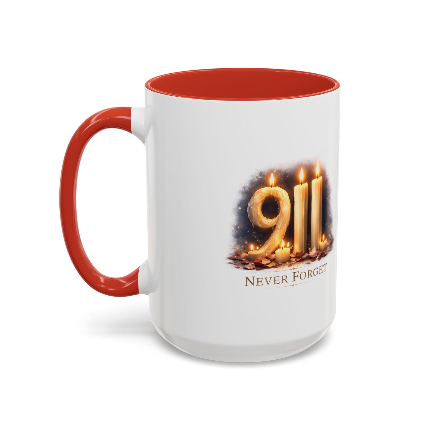 9/11 Never Forget Memorial Coffee Mug