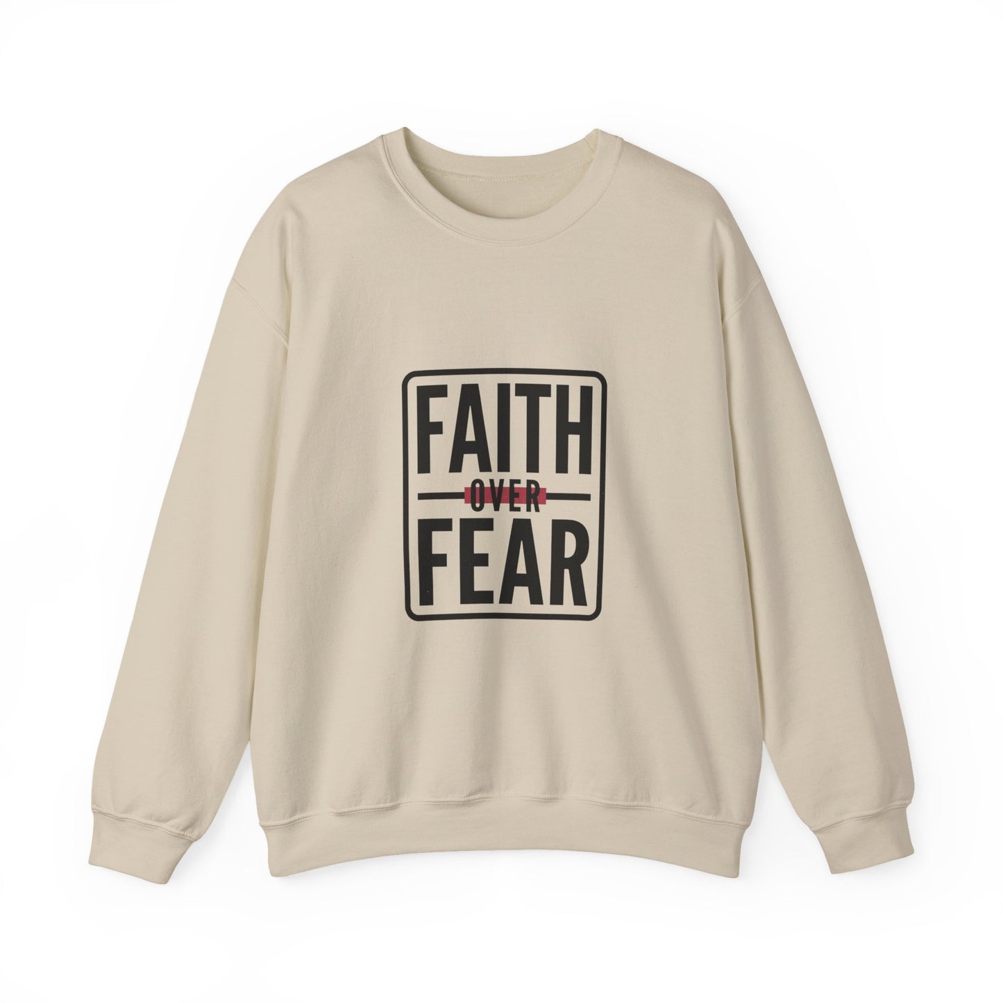 Faith Over Fear Sweatshirt | hometown pride, city basketball