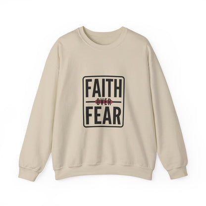 Faith Over Fear Sweatshirt | hometown pride, city basketball