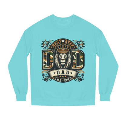 Dad The King Lion Sweatshirt – Best Ever DAD Camouflage Design