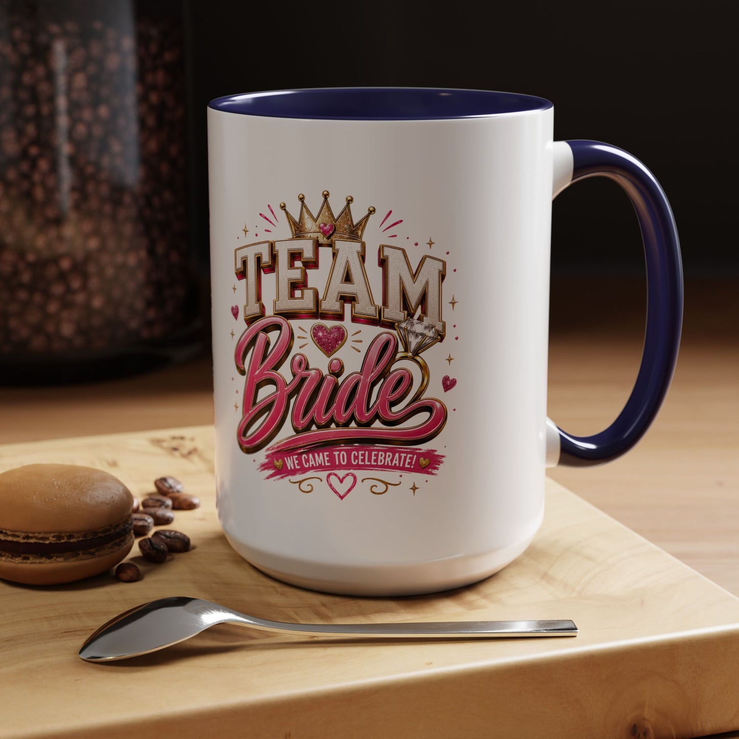 Team Bride Coffee Mug — 'Team Bride' Bachelorette Accent Mug (11/15oz)
