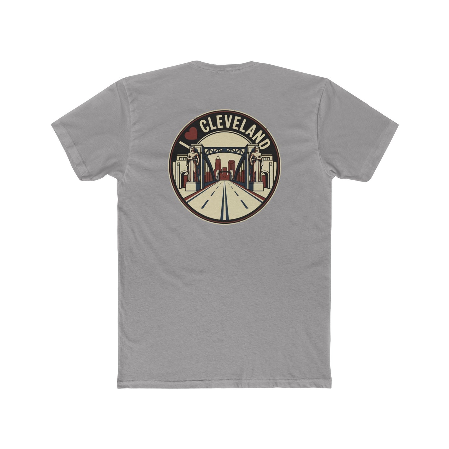 Cleveland Retro Cityscape Tee — I  Cleveland Graphic T‑Shirt