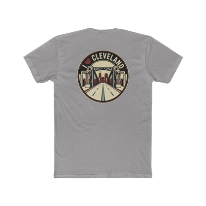 Cleveland Retro Cityscape Tee — I  Cleveland Graphic T‑Shirt