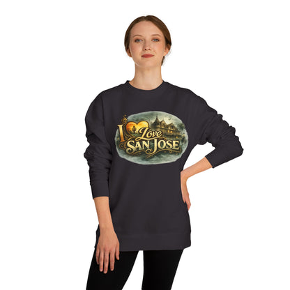 I Love San Jose Crewneck Sweatshirt