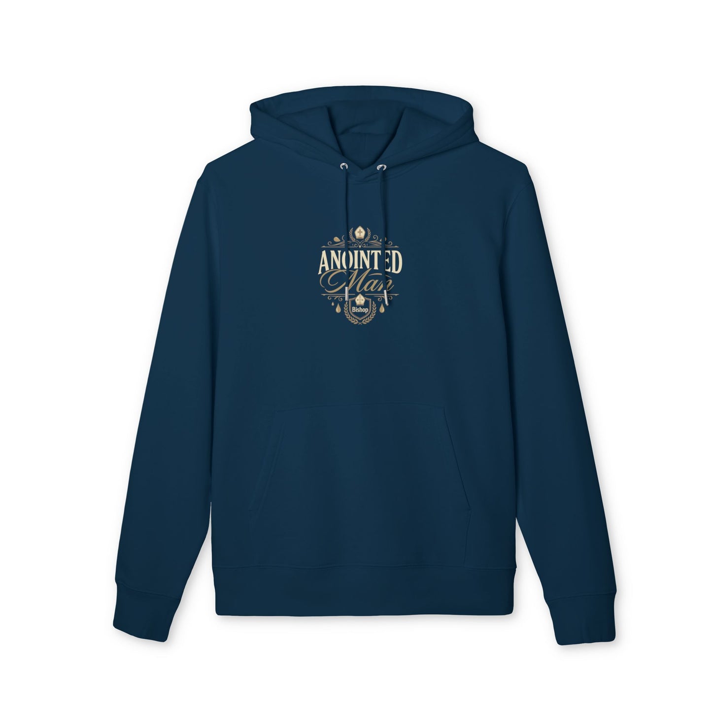 Anointed Man Hoodie — Vintage Faith Graphic Pullover