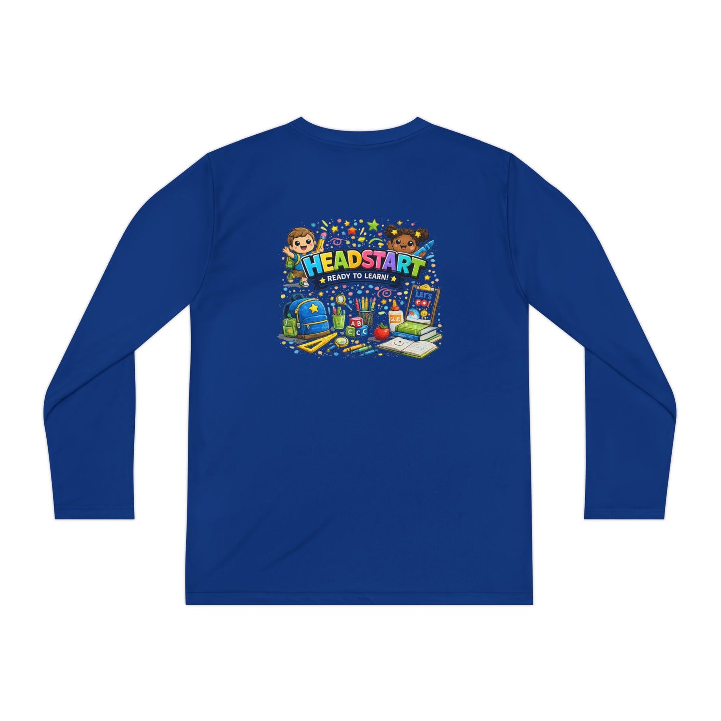 Head Start Kids Long Sleeve Tee — Back-to-School Preschool Shirt
