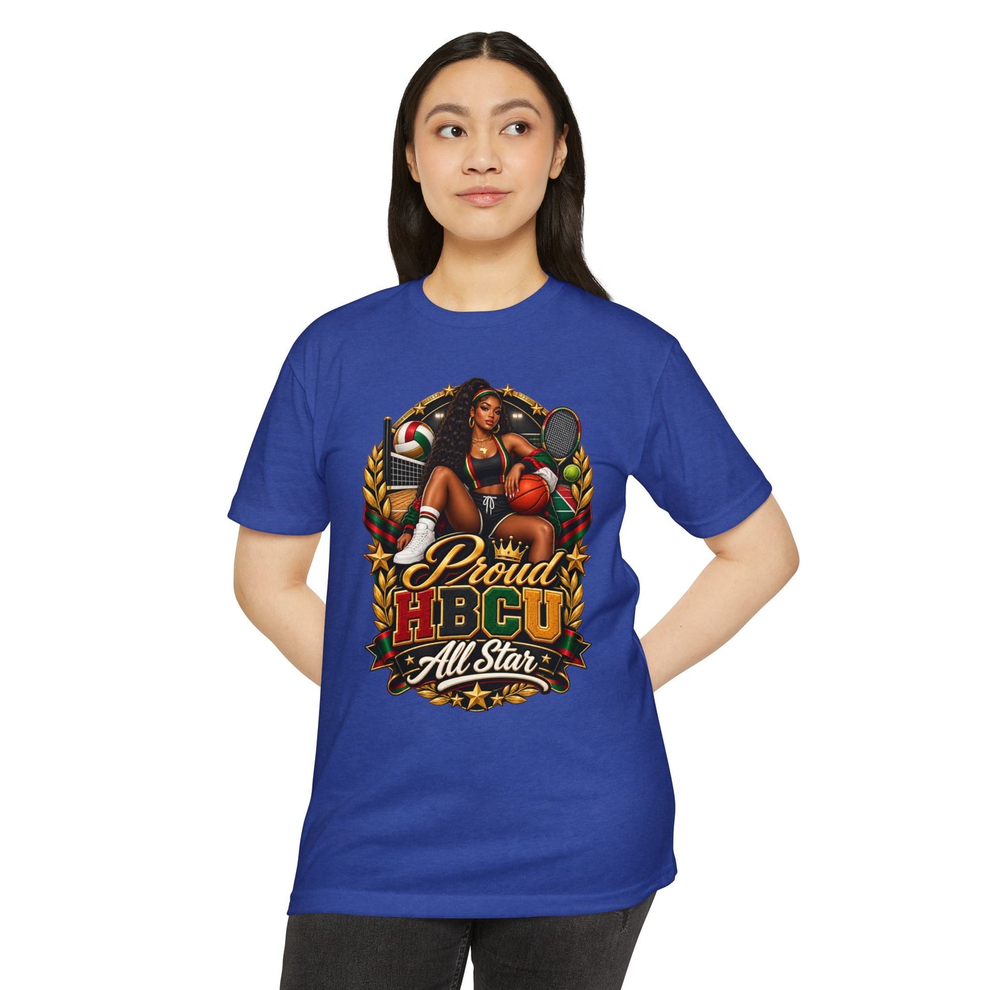 HBCU All-Star T-Shirt — Proud HBCU Vintage Sports Graphic Tee