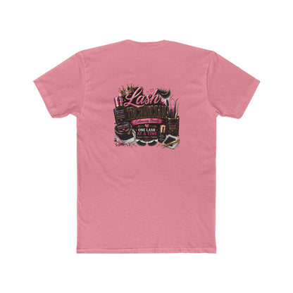 Lash Artist Crew Tee – “One Lash at a Time” Beauty Tools Graphic T-Shirt