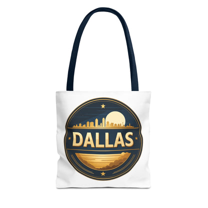 Dallas Skyline Circle Tote
