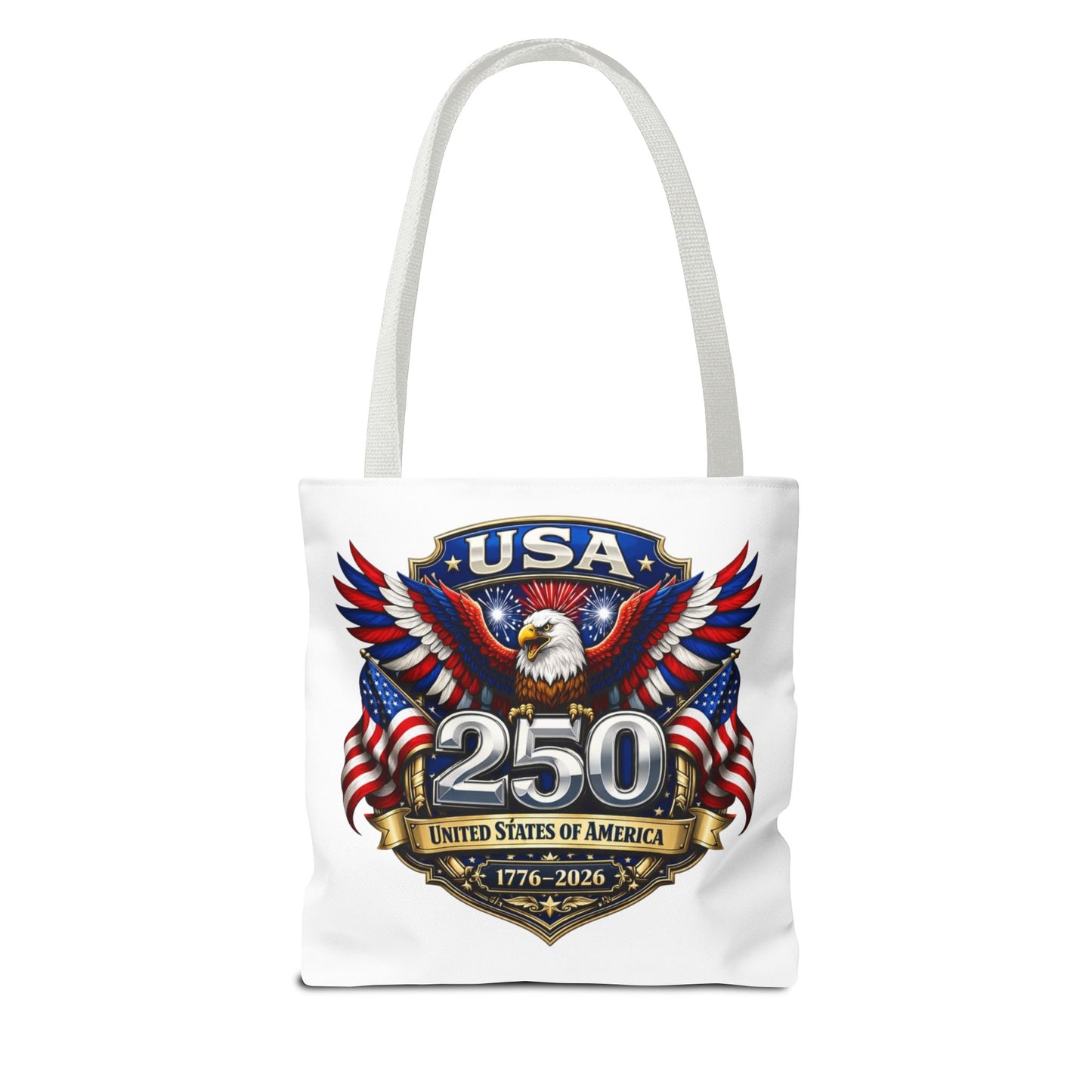 USA 250th Anniversary Eagle Tote Bag — Patriotic 1776–2026 Celebration Tote