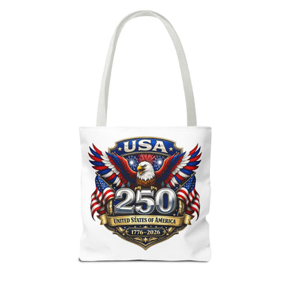 USA 250th Anniversary Eagle Tote Bag — Patriotic 1776–2026 Celebration Tote
