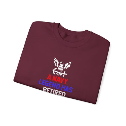 A Navy Legend Has Retired Sweatshirt