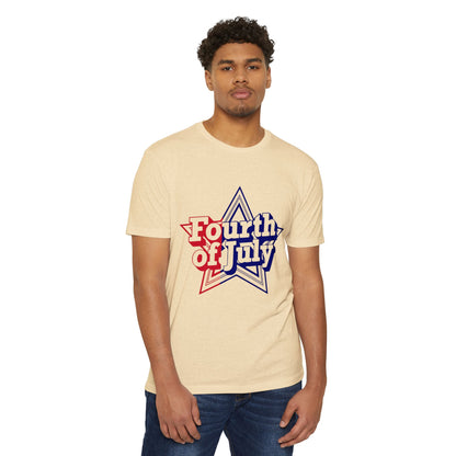 Fourth of July Star T-Shirt — Retro Patriotic Independence Day Tee