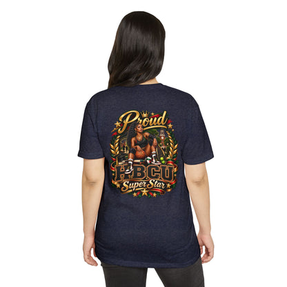 HBCU Proud T-Shirt — "Proud HBCU Super Star" Graphic Tee