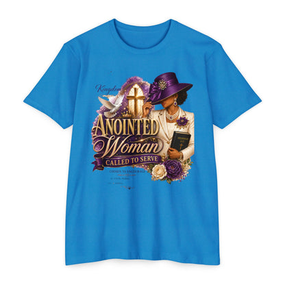 Anointed Woman T-Shirt — "Called to Serve" Christian Faith Tee