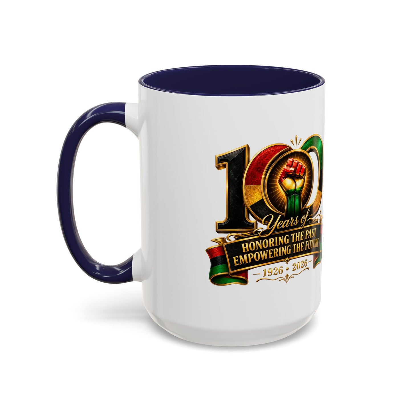 100 Years Commemorative Coffee Mug — "Honoring the Past, Empowering the Future"