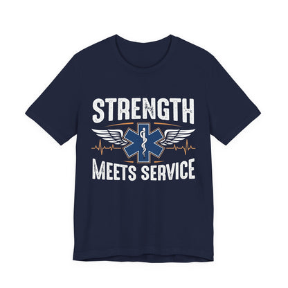 Strength Meets Service EMS T-Shirt