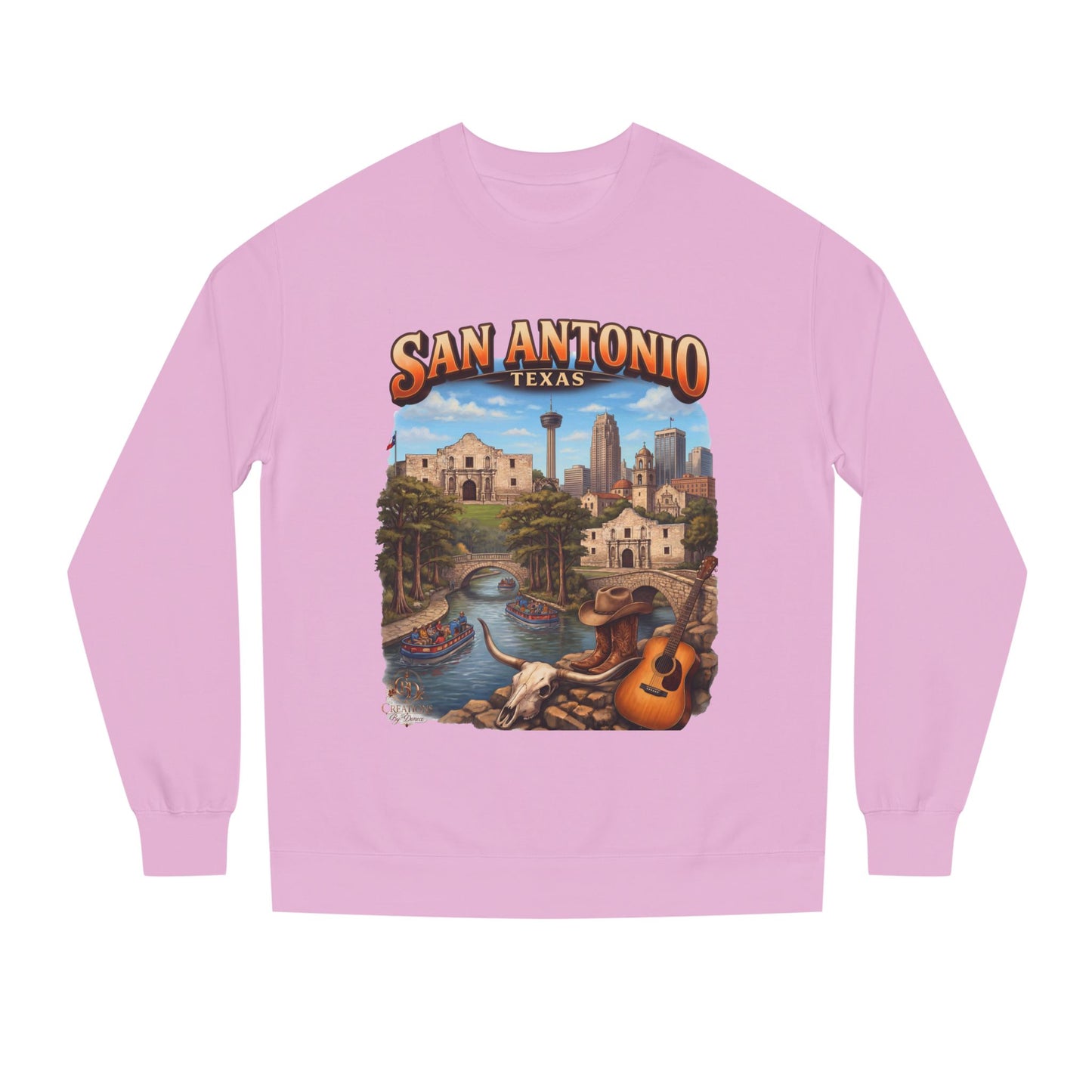 San Antonio Riverwalk Sweatshirt — Texas Travel Scenic Crewneck