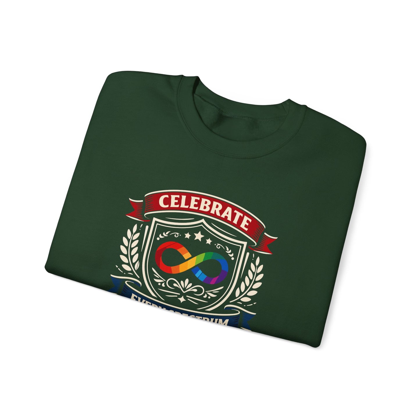 Celebrate Every Spectrum Crewneck Sweatshirt