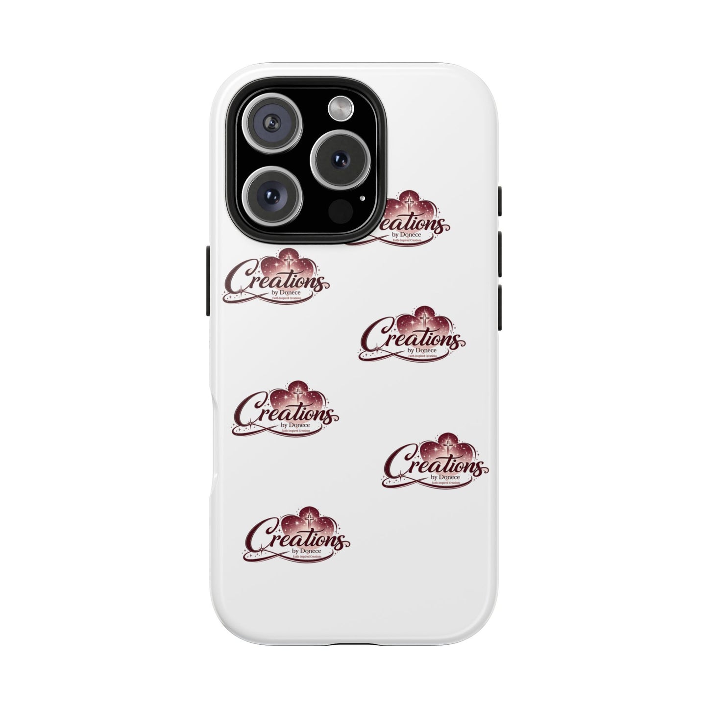 Logo Pattern Tough Phone Case — Creations Repeat Design