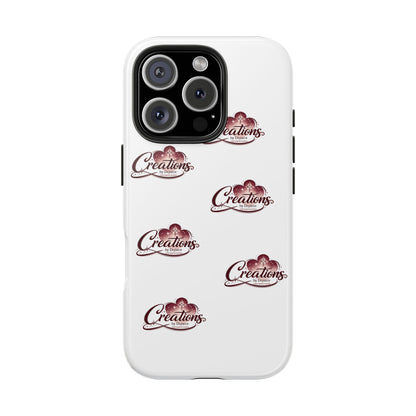 Logo Pattern Tough Phone Case — Creations Repeat Design