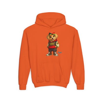 Youth Hoodie — 'Proud Heritage' Teddy Bear Streetwear Kids Pullover