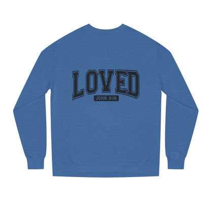 Loved John 3:16 Sweatshirt — Christian Faith Crewneck