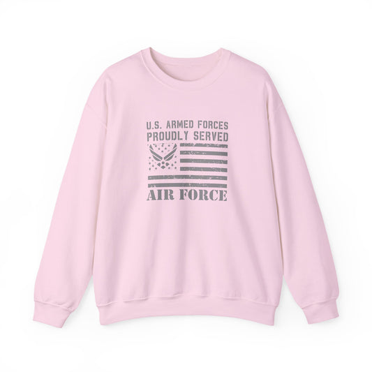 U.S. Armed Forces Proudly Served Air Force Sweatshirt