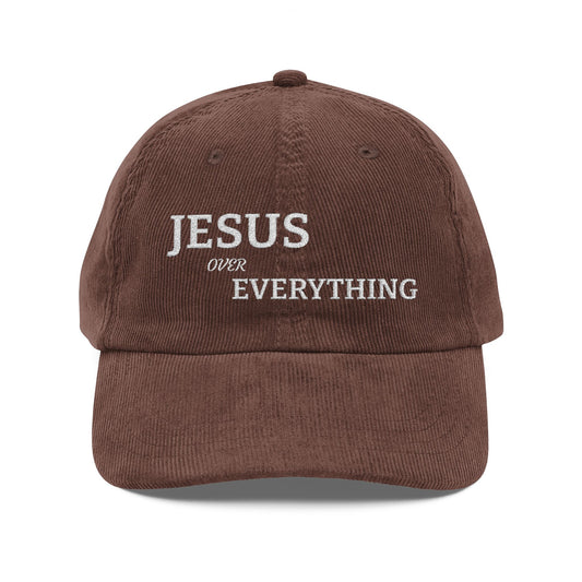Vintage Corduroy Cap (Embroidery)