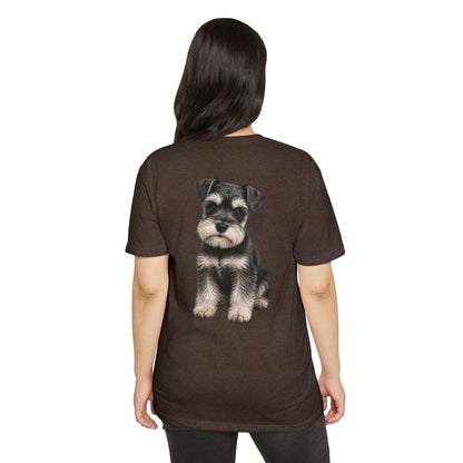 Schnauzer Puppy T-Shirt — Cute Dog Graphic Tee