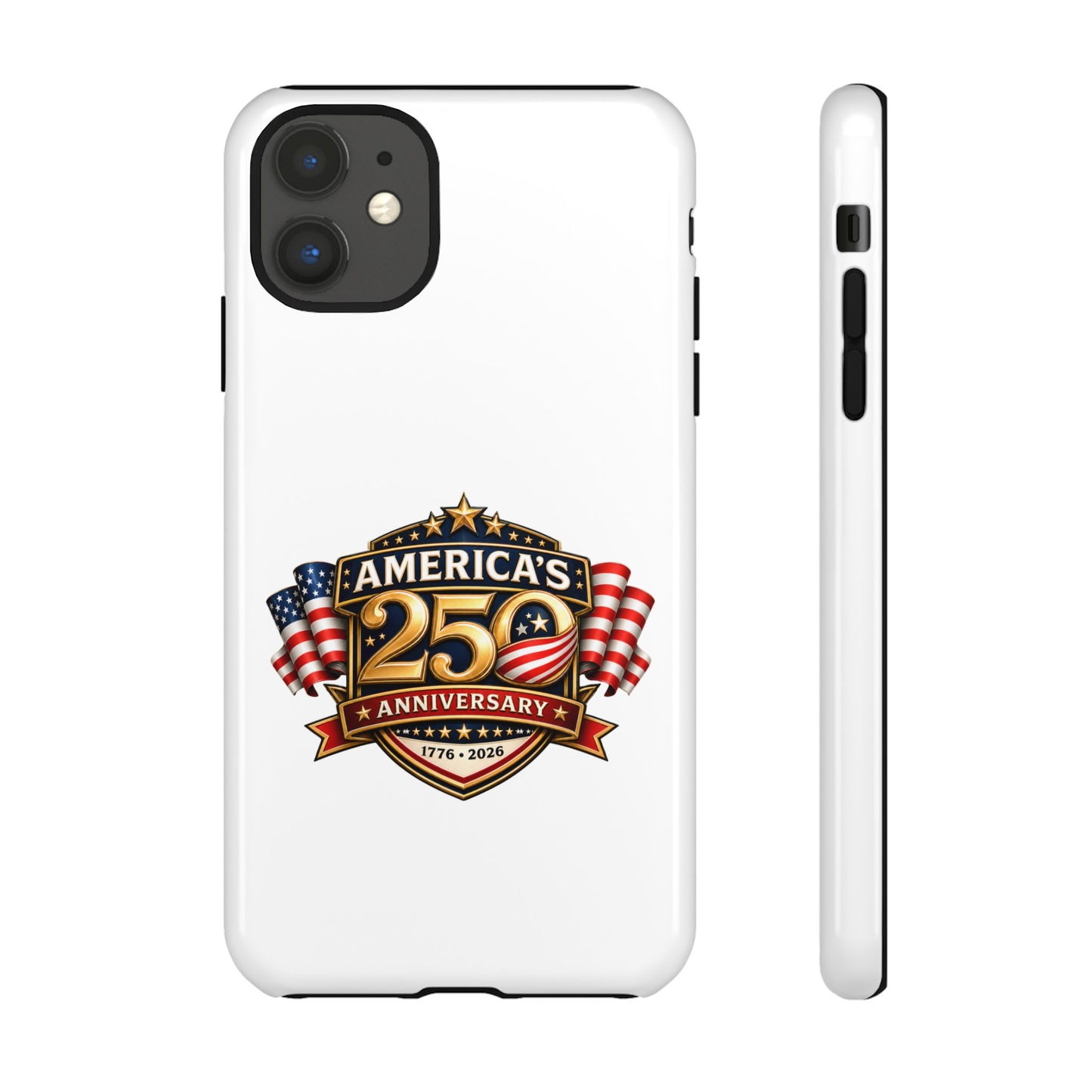 25th Anniversary Patriotic Phone Case — America’s Celebration Design