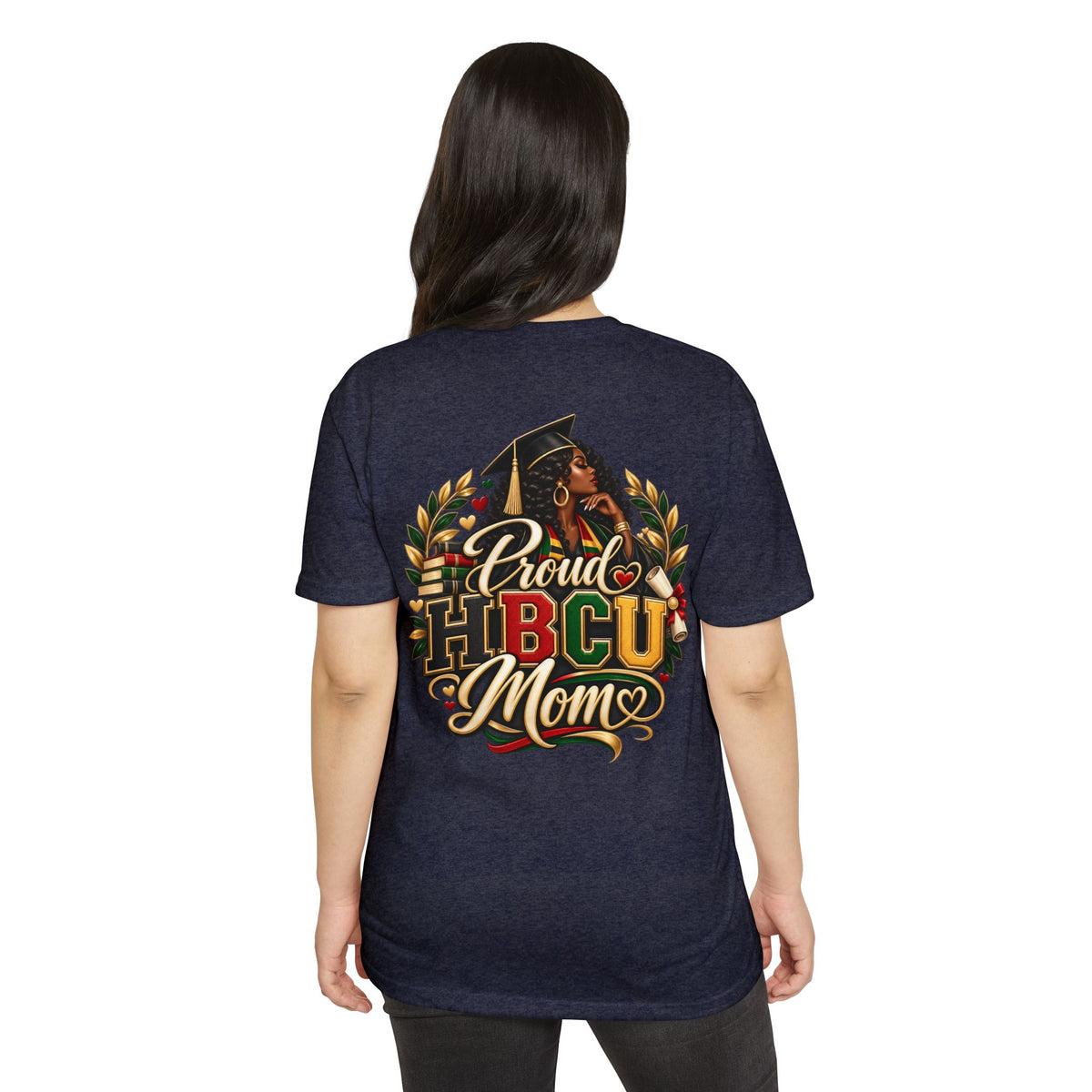 Proud HBCU Mom T-Shirt — Black Graduate Mom Shirt (Graduation Gift)