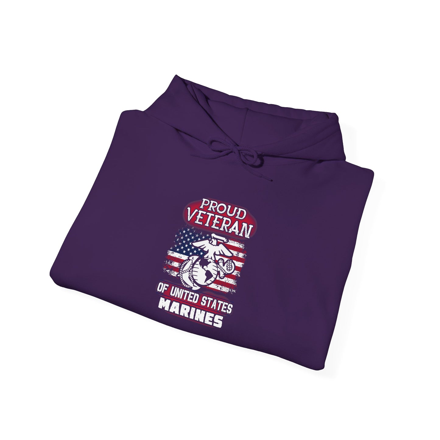 Proud United States Marines Veteran Hoodie