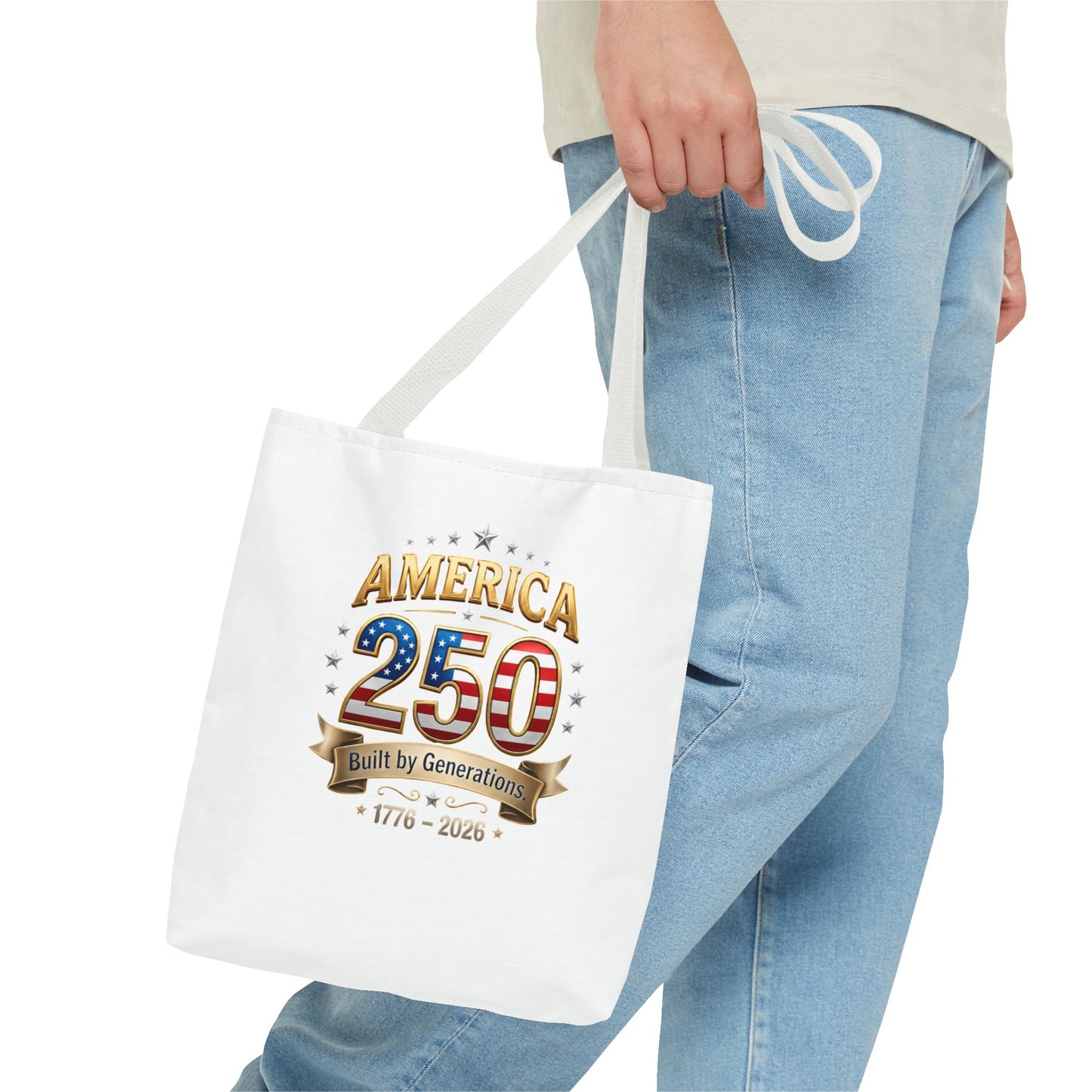 America 250 Tote Bag — 1776–2026 Patriotic Celebration Tote