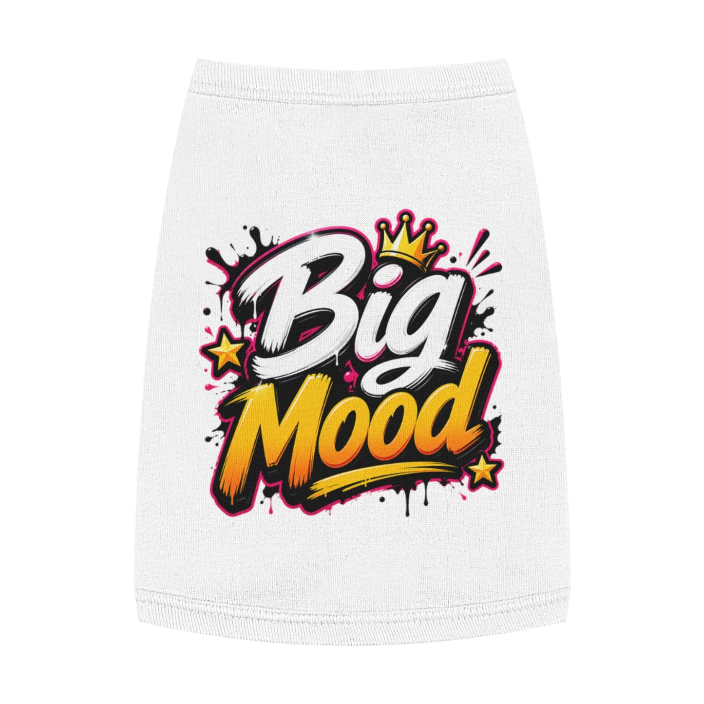 Big Mood Pet Tank Top — Cute Graphic Dog & Cat Shirt