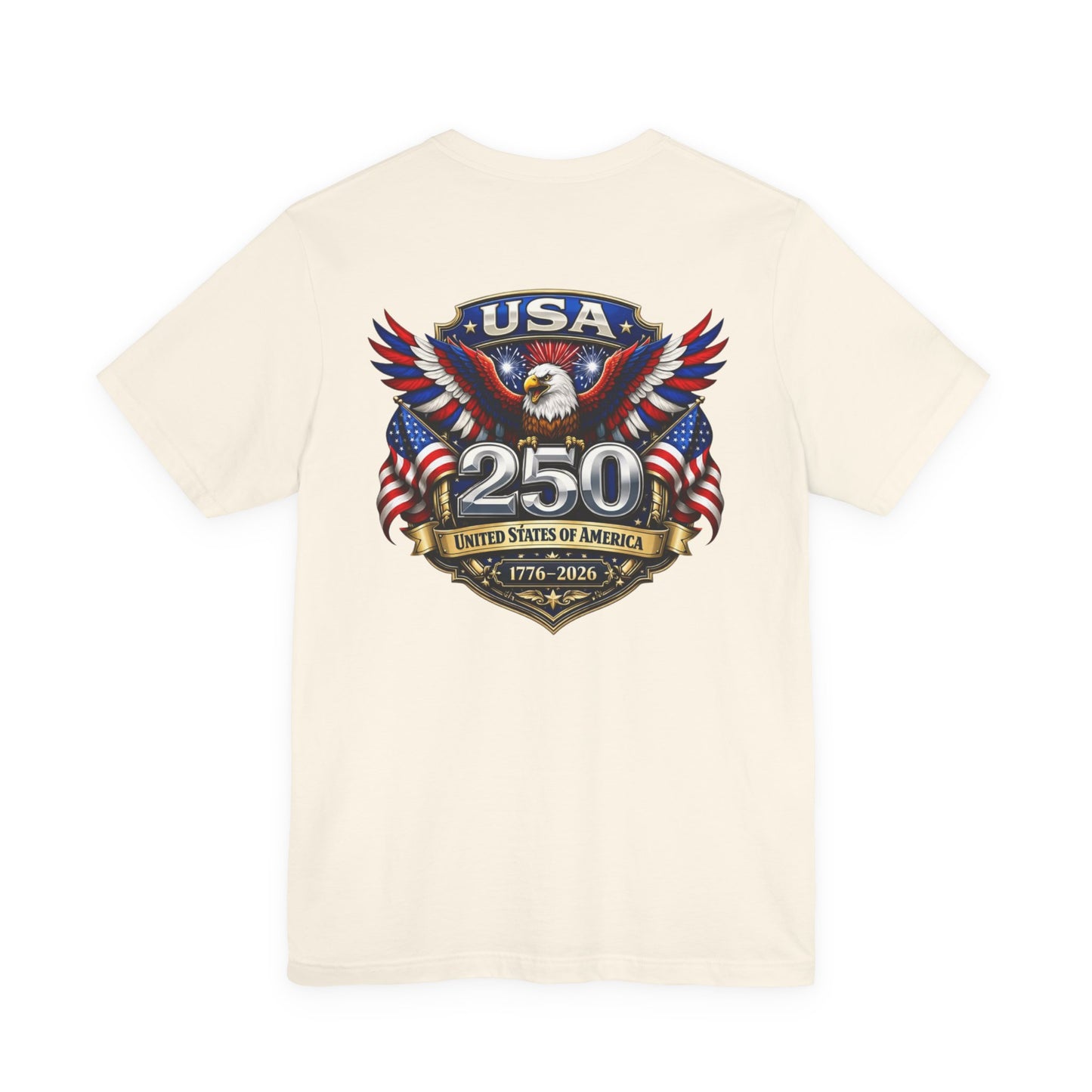 USA 250th Eagle T-Shirt — 1776–2026 Patriotic American Independence Tee