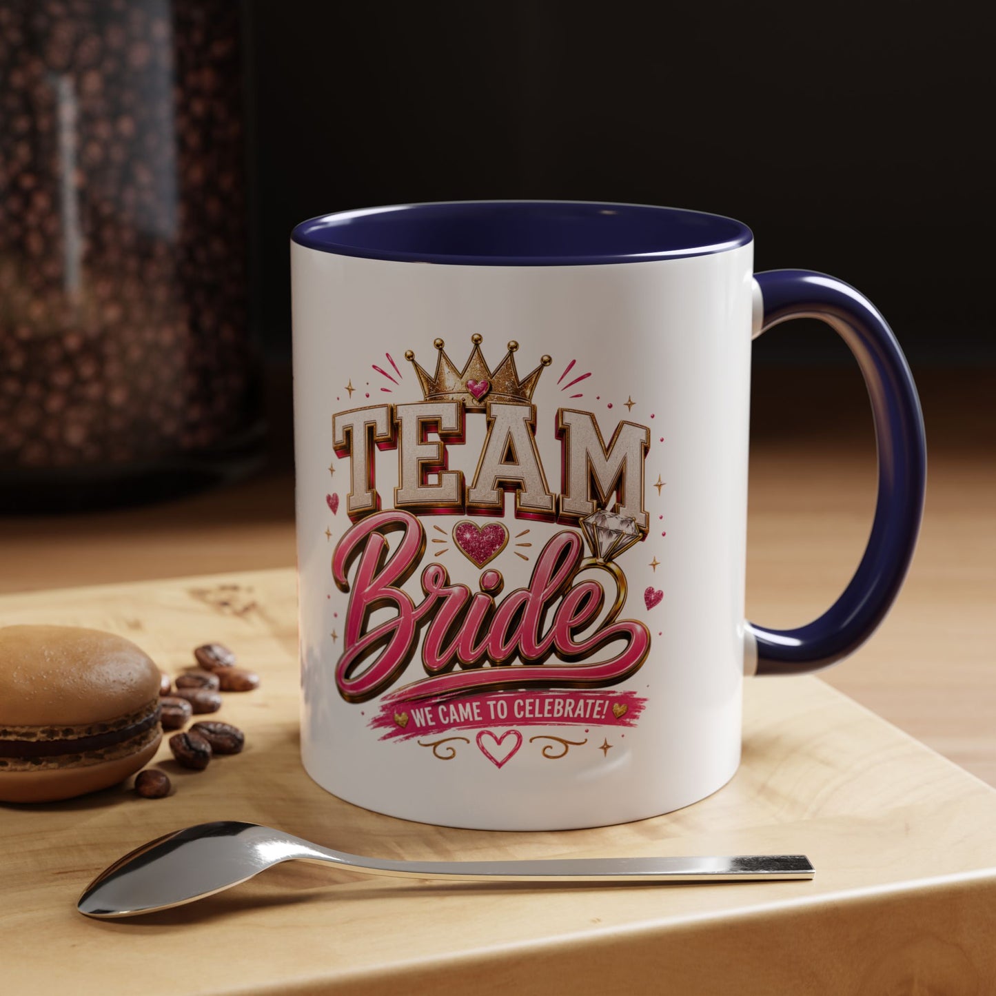 Team Bride Coffee Mug — 'Team Bride' Bachelorette Accent Mug (11/15oz)